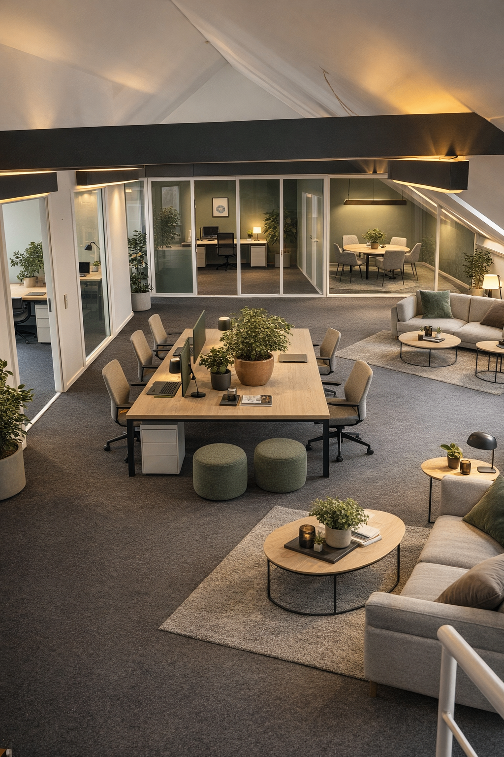 SecondHub Loft · AL Passagen – kontorfællesskab i Kolding